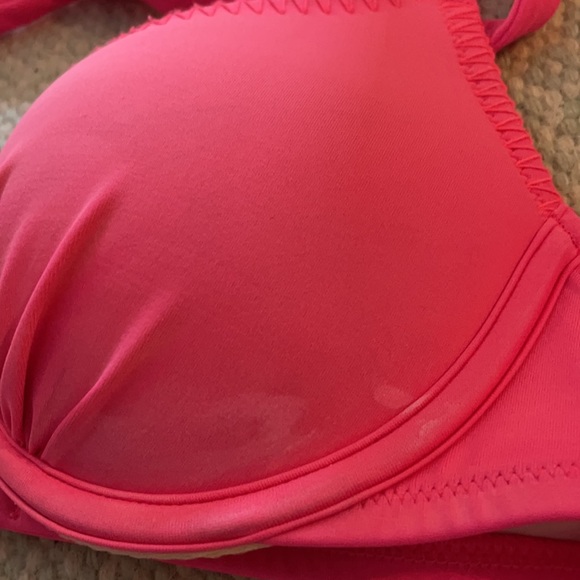 Victoria’s Secret hot pink push up bikini top - Picture 3 of 5